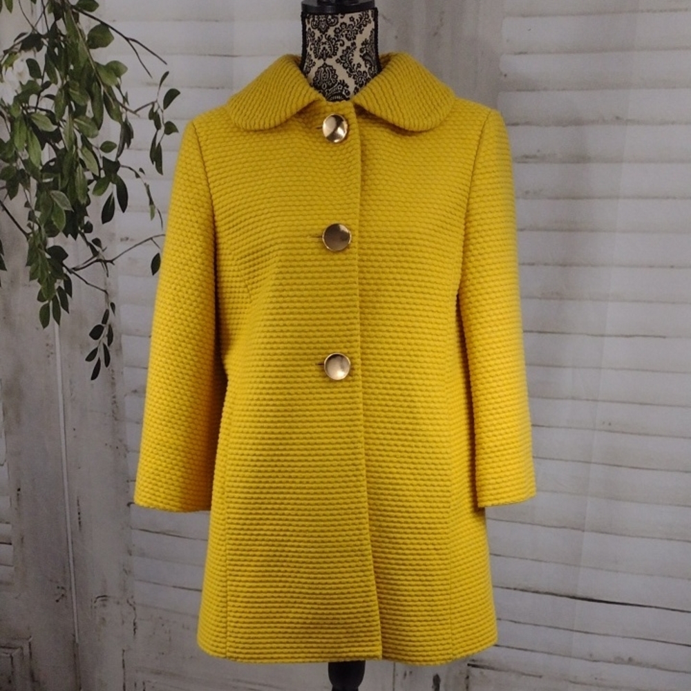 Ann Taylor Wool Textured Women's Coat Size S